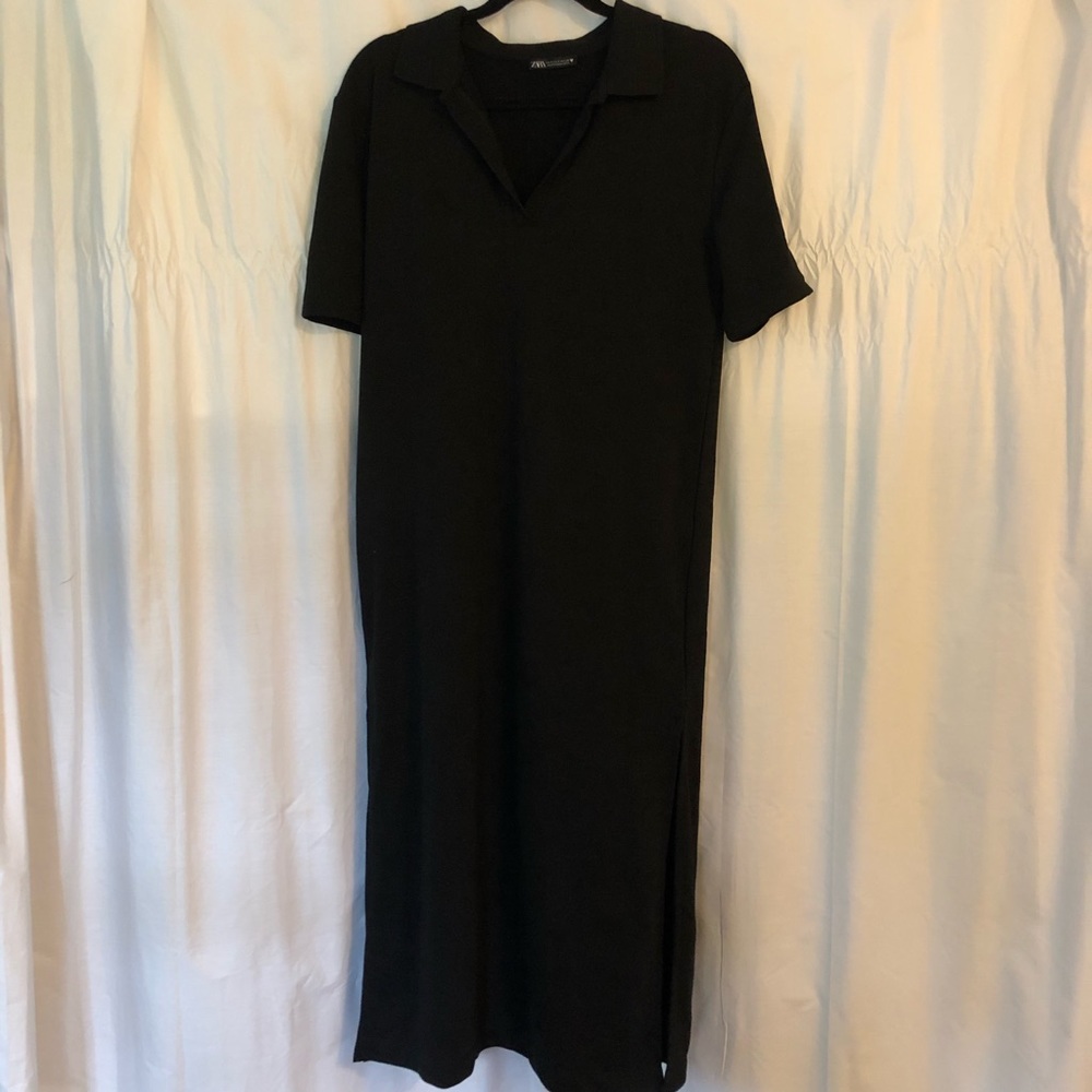 Zara Collard T-shirt dress